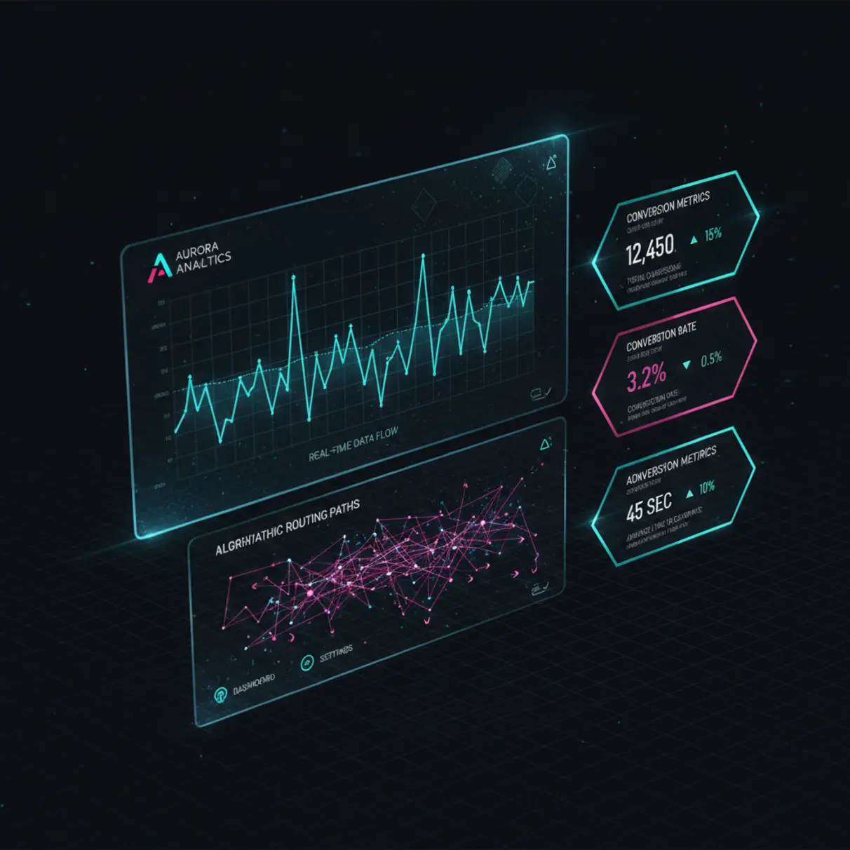 Schéma de l'optimiseur de conversion IA