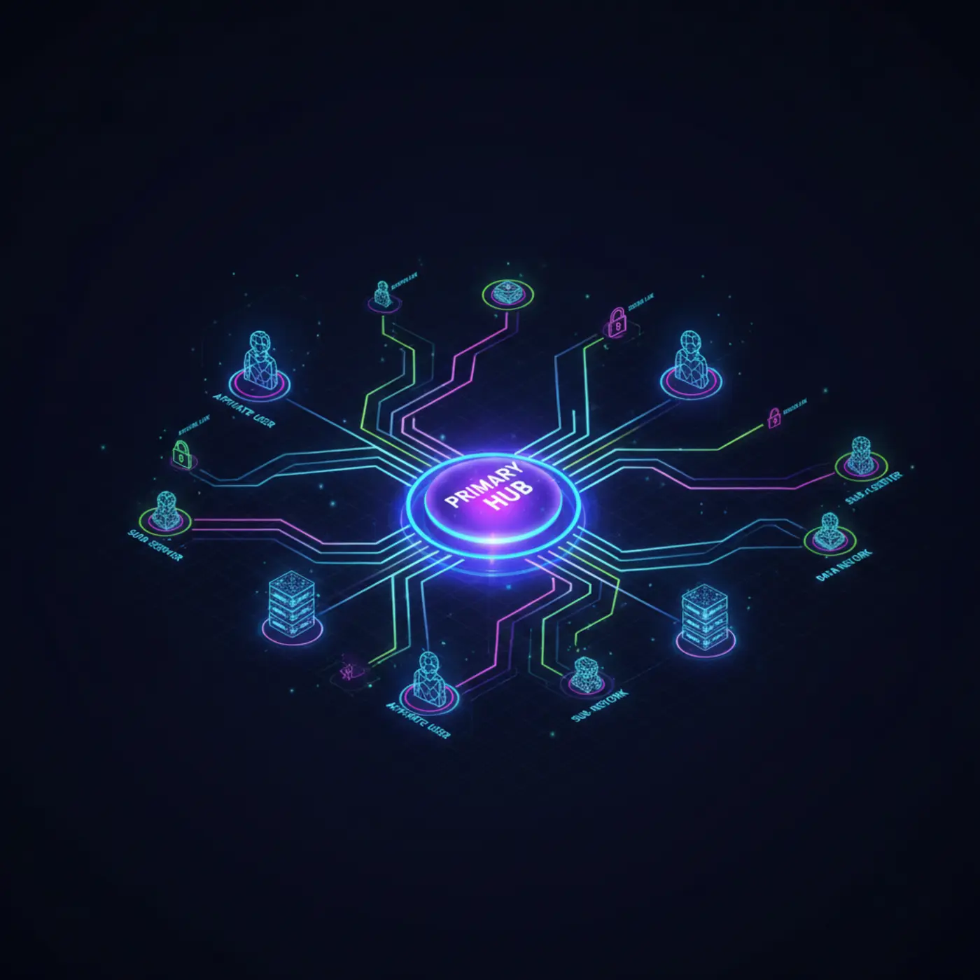 Arborescence du réseau de sous-affiliés FBH